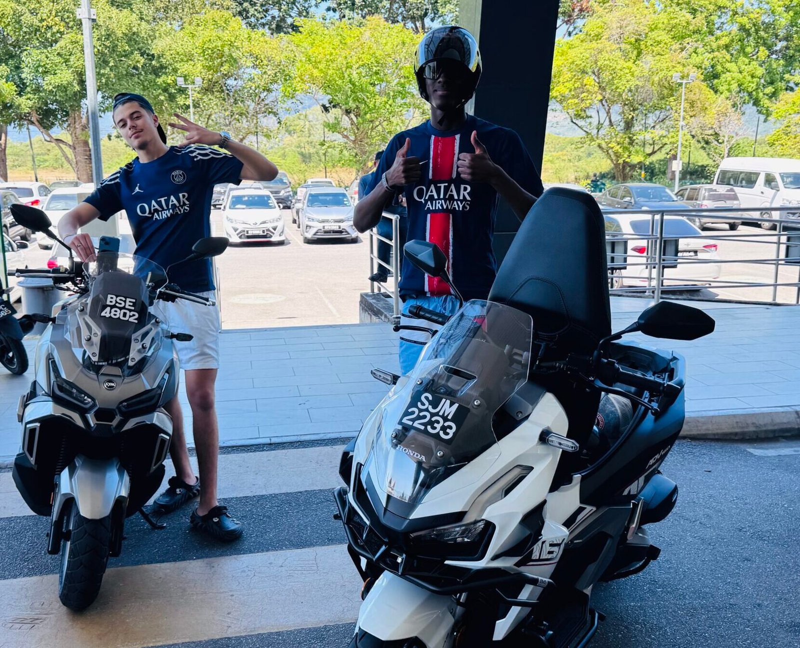 Honda ADV 160 rental in Langkawi with airport pickup and refundable deposit