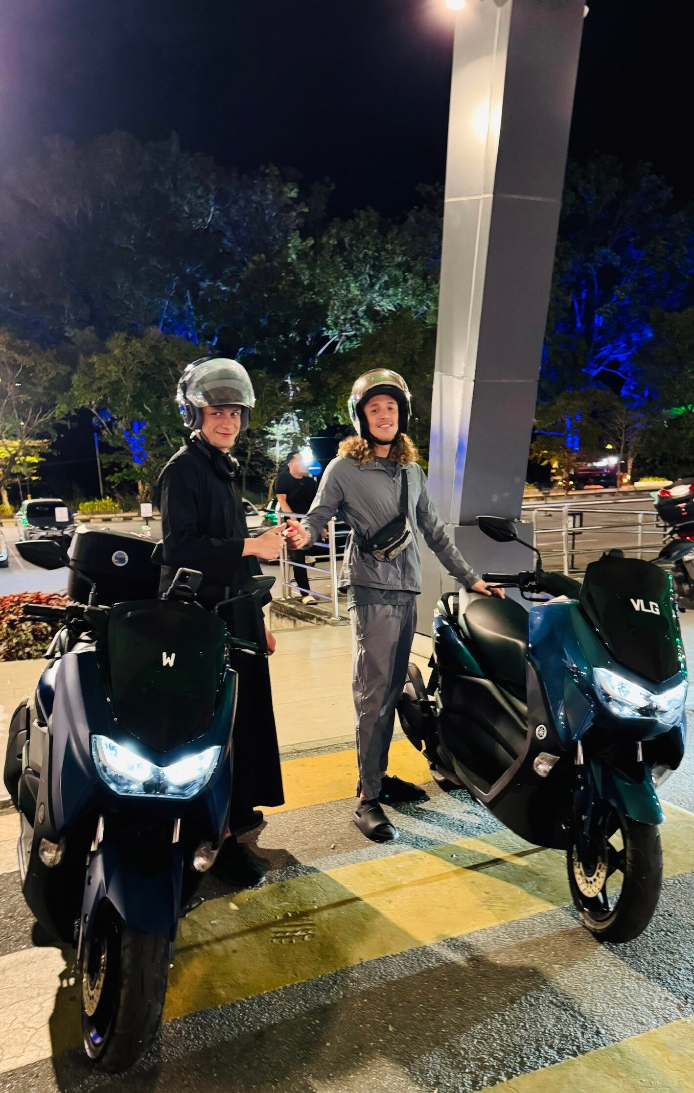 Yamaha NMAX 155 scooter rental in Langkawi with airport pickup