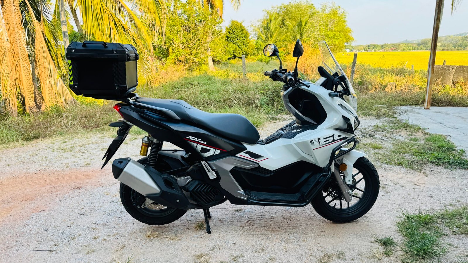 Honda ADV 160 rental in Langkawi with airport pickup and refundable deposit