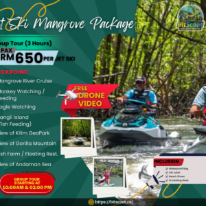 Langkawi Mangrove Jetski Tour Kilim Geoforest Park BitScoot